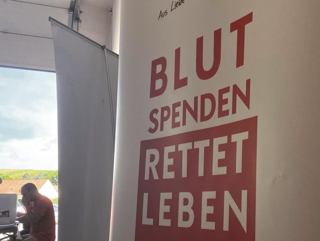Blutspenden Juni 2023