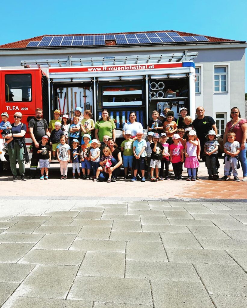 Besuch des Landeskindergarten Münichsthal 2023