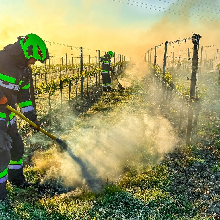 Brandeinsatz – Weingarten