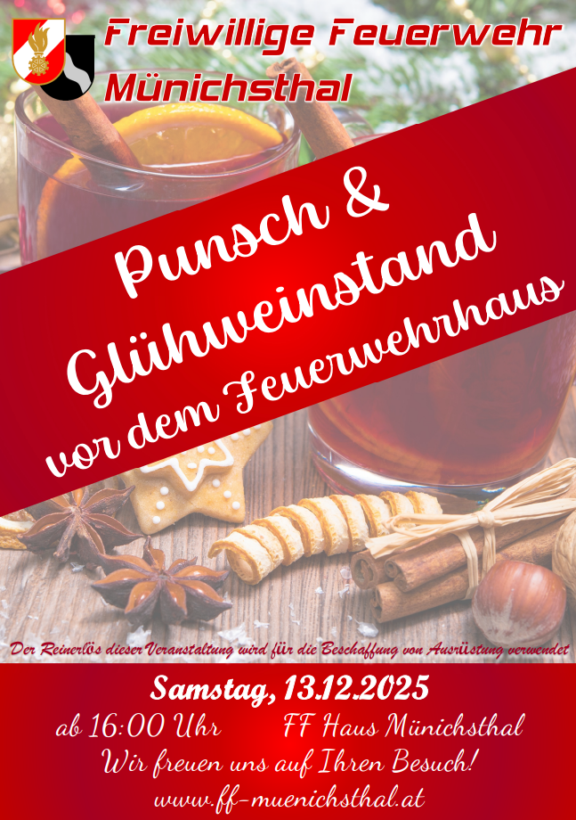 Punsch- und Glühweinstand