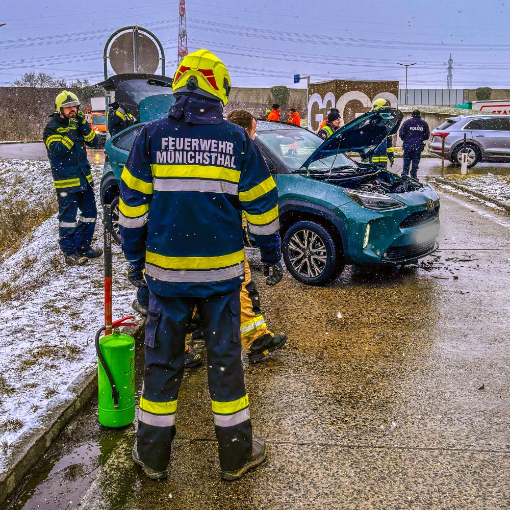Verkehrsunfall Großebersdorf B7 (T2)